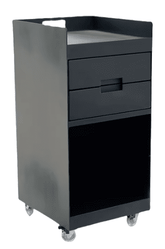 KARMA EATON CABI TROLLEY - BLACK/WHITE - Luna Beauty Supplies